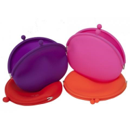 Jumbo 8 inch silicone purse