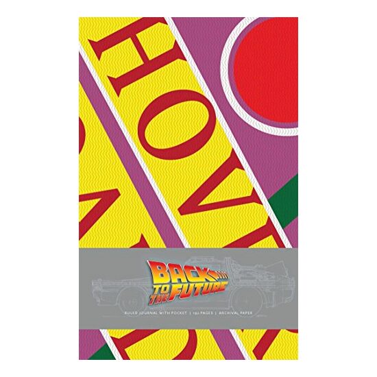 Back to the Future Hardcover Ruled Journal
