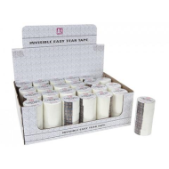 Invisible easy tear tape, 5 pack