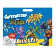 SUPERHEROS ARTIST PAD