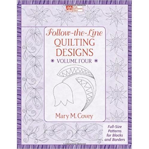 Follow-the-Line Quilting Designs Volume Four: Full-Size Patterns for Blocks and Borders