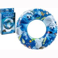 Colac de înot pentru copii cu smurfi