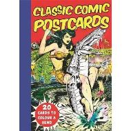 Classic Comic Postcards - 20 Cards to Colour & Send