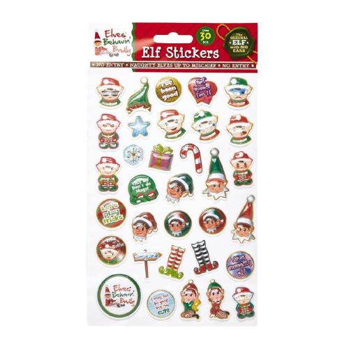 30 ELF STICKERS