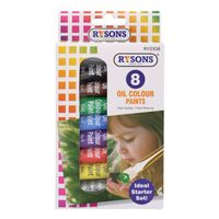 8 Oil Colour Paints