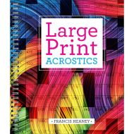 Large Print Acrostics (Activity books)
