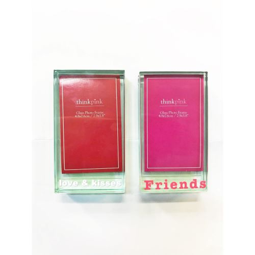 ThinkPink Glass PhotoFrame - Imagine 1