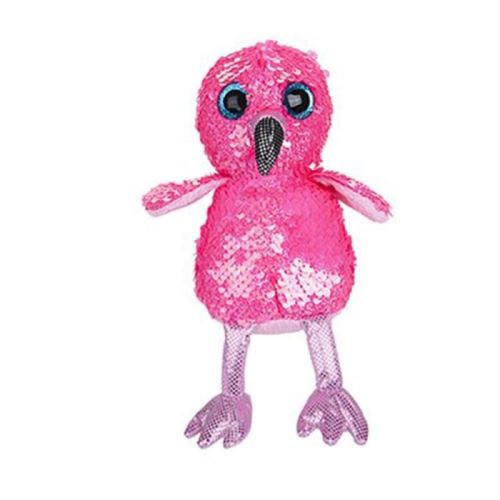 13cm plush pink flamingo - Imagine 1