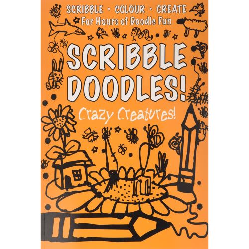Scribble Doodles: Crazy Creatures - Imagine 1