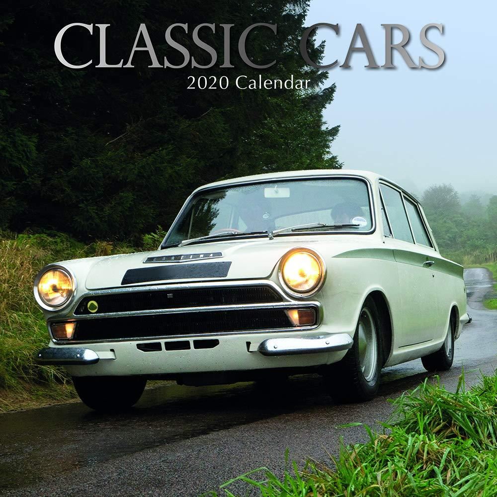 Classic cars: 2020 square wall calendar