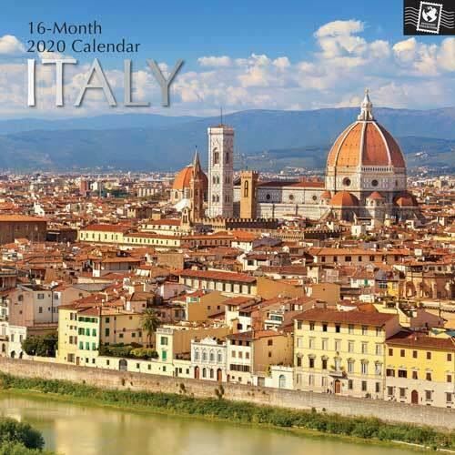 Italy - 16 month wall calendar 2020