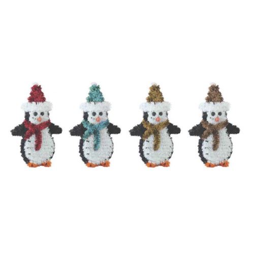 Tallon Tinsel Christmas Decoration Penguins