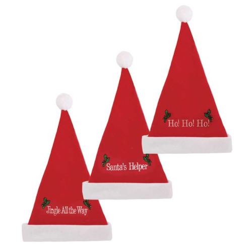 Santa Hat - Christmas Slogan Hat - Imagine 1