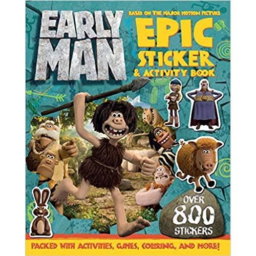 Early Man Sticker and Activity Book - Imagine 1