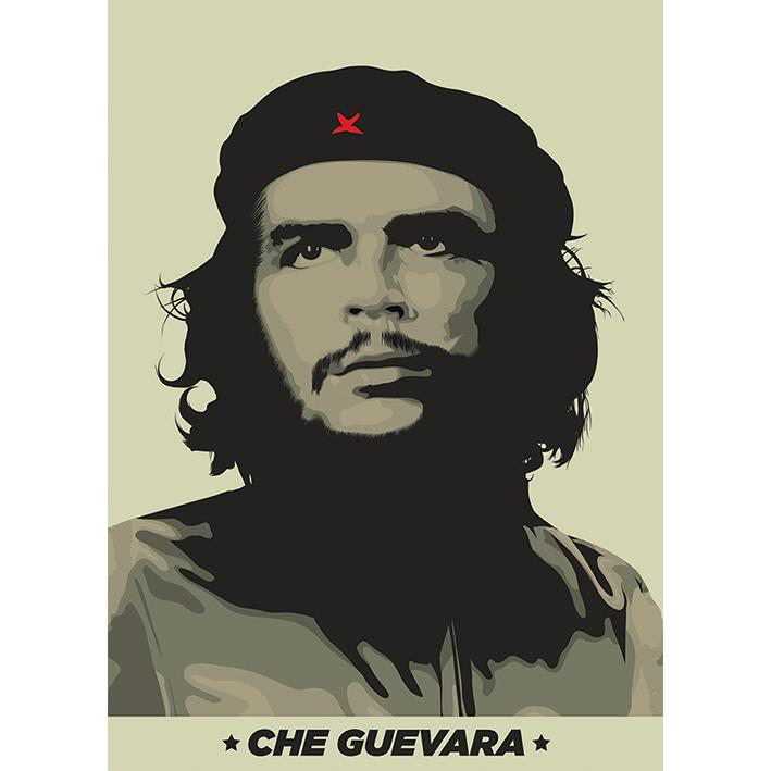 Che guevara (khaki green) postcard