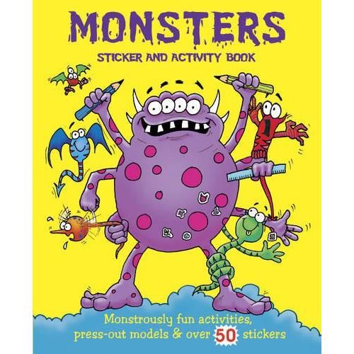 Monsters sticker and activity book