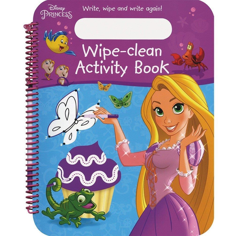 DISNEY PRINCESS WIPE - CLEAN ACTIVITY BOOK, Disney - Antic Exlibris