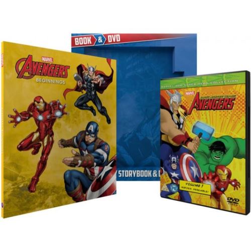 Marvel Avengers Book & DVD - Imagine 1